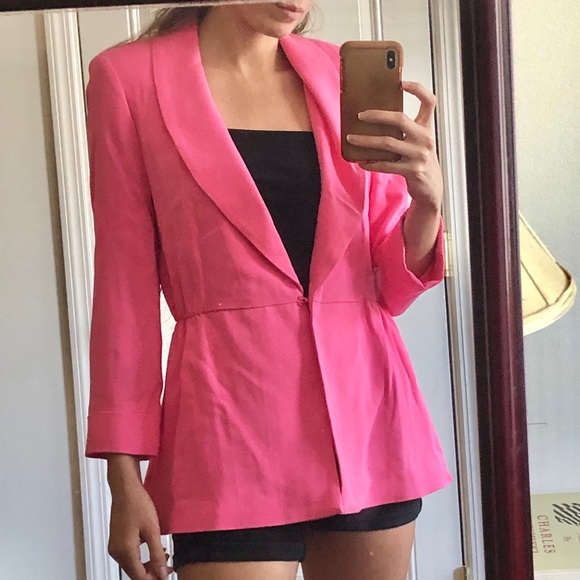 Alice + Olivia Jackets & Blazers - Alice + Olivia hot pink blazer